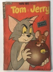 Papai Noel (Tom & Jerry) 2ª Série - Nº 46. Pág. 36. Med. 18 x 26 cm. Peso aprox. 50g.  Preto e branco/Lombada sem grampos. ED. EBAL. Pub. agosto,1961. Estado: lombada com danos.