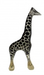 ABRAHAM PALATNIK (Rio Grande do Norte, 1928 - Rio de Janeiro, 2020). Escultura em resina acrílica representando Girafa ( pequeno lascado na pata), medindo 21 x 11 cm.