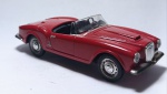 Brumm Models, Diecast R131  1955 Lancia B24 Spider, vermelho, 1/43 escala, med 9 x 3 cm.