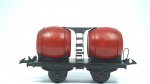 Fleischmann- miniatura de vagão de viagem DSG speisewagfeito de plástico- en 1160- escala HO- cor: grená- med 26 x 3 x 4 cm.