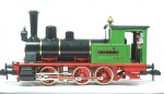 Märklin- miniatura de Locomotiva Max Lok 1 n 940 16203- escala G- cor: preto, verde e vermelho- feito de metal- med 31 x 8 x 9 cm.