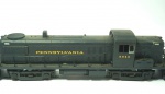 MTH Trains- miniautra de Locomotiva Pennsylvania 8846- escala O- cor: preto- feito de plástico- med 35 x 5 x 8 cm.