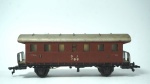 Lilput- miniatura de vagão de viagem SJ 788 n C35 107- escala HO- feito de plástico- med 15 x 3 x 4 cm.