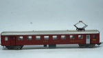 Lima- miniatura de vagão de viagem SBB CFF Basel- escala HO- cor: grená- feito de plástico- med 28 x 3 x 4 cm.