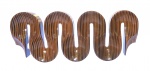 Joaquim Tenreiro. Escultura denominada  "Movimento". Composta por duas madeiras: Jacarandá e pau-marfim. Medida: 1,10 x 45 x 10 cm.