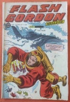Flash Gordon n. 26 de abr/62 da RGE, Regular/Bom estado, lombada inclinada sem perdas, grampos originais, capa com perdas na parte inferior, com 36 páginas.