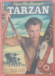Tarzan n. 24 de Jun/53 da EBAL, Excelente, lombada reta, grampos originais começando a oxidar, com 36 páginas.