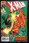 X - Man - Nemesis. Edição Nº 44. Publicado em 1998, pela Editora Marvel Comics. Estado de conservação: Ótimo. Colorido. Contém 46 Páginas.