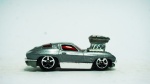 Hot Wheels- Corvette TM GM, 1963, cinza, modelo metal die-cast, med 7 x 2,5 cm.