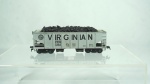 Tyco - Virginian VGN 2106 - escala HO - cor: preto e cinza- feito de plástico-  medindo 11,5 x 4 x 4 cm.