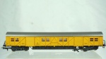 Roco- Hilfszug Gerätewagen DB escala HO- cor: amarelo- feito de plástico- medindo 26 x 3 x 5 cm.