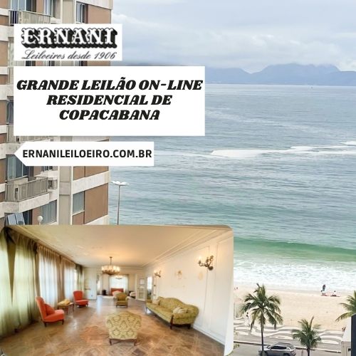 Grande Leilão Residencial de Copacabana - Imóvel