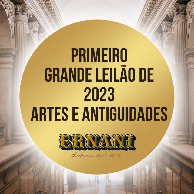 PRIMEIRO GRANDE LEILÃO DE 2023 - ARTES E ANTIGUIDADES
