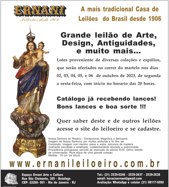 Ernani Leiloeiro Público - Rio de Janeiro - RJ