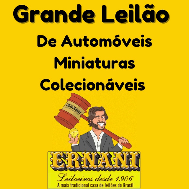 GRANDE LEILÃO DE MINIATURAS ( autos, trens, embarcações )  RAROS E COLECIONÁVEIS.